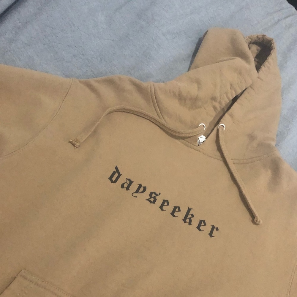 Dayseeker band tan hoodie